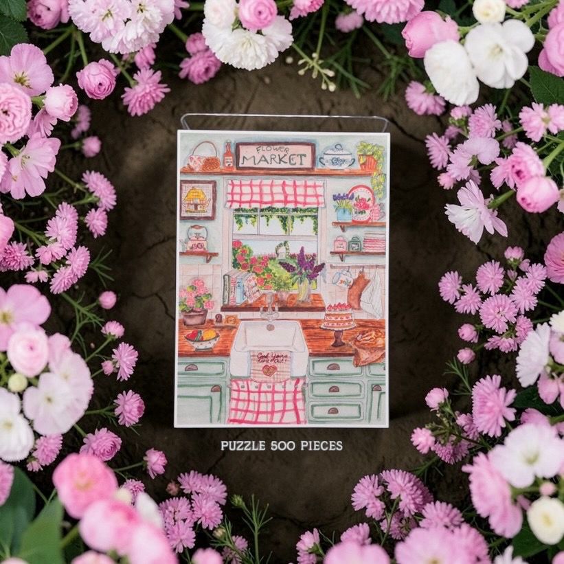 Puzzle Caro printemps 500 pièces