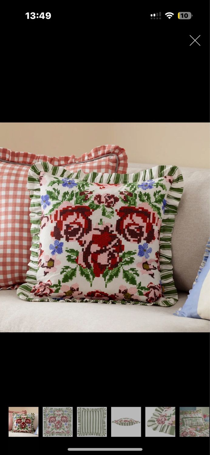 Coussin coton 50/50 cm