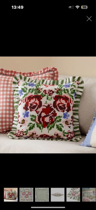 Coussin coton 50/50 cm