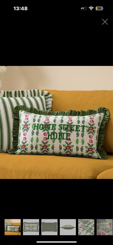 Coussin coton 30/50 cm