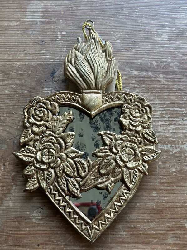 Miroir cœur sacré 20 cm