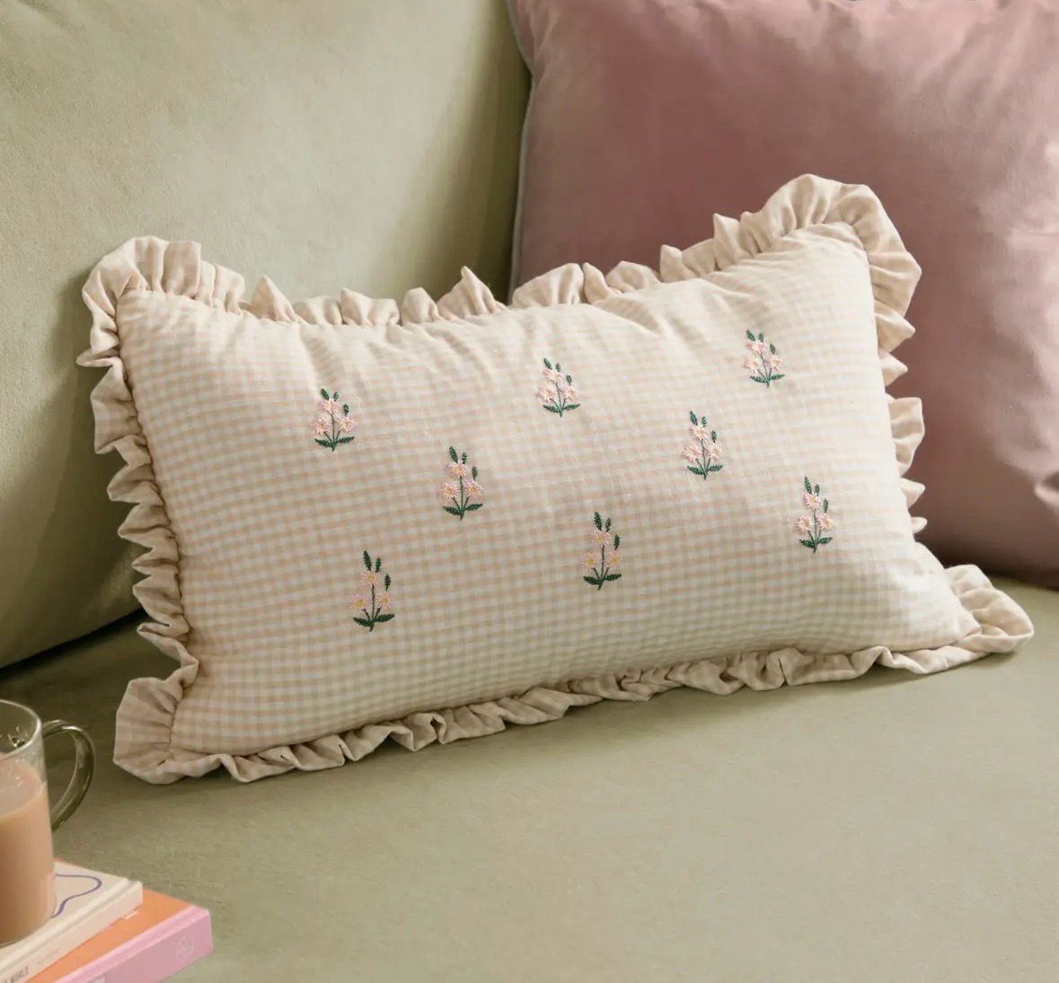 Coussin Liberty 30/50 cm coton