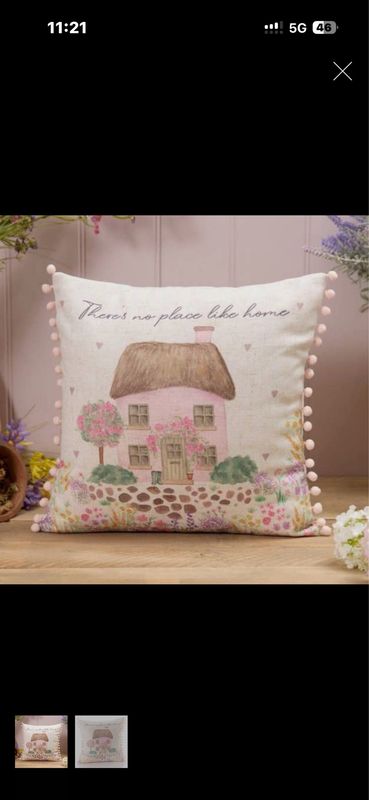 Coussin cottage déhoussable 40/40
