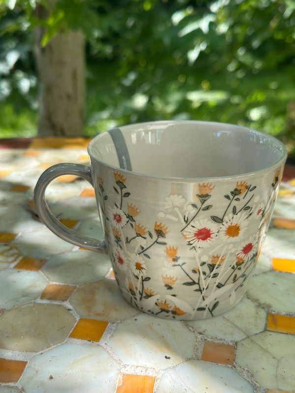 Mug fleur des Champs peint à la main Mug fleur des Champs peint à la main
