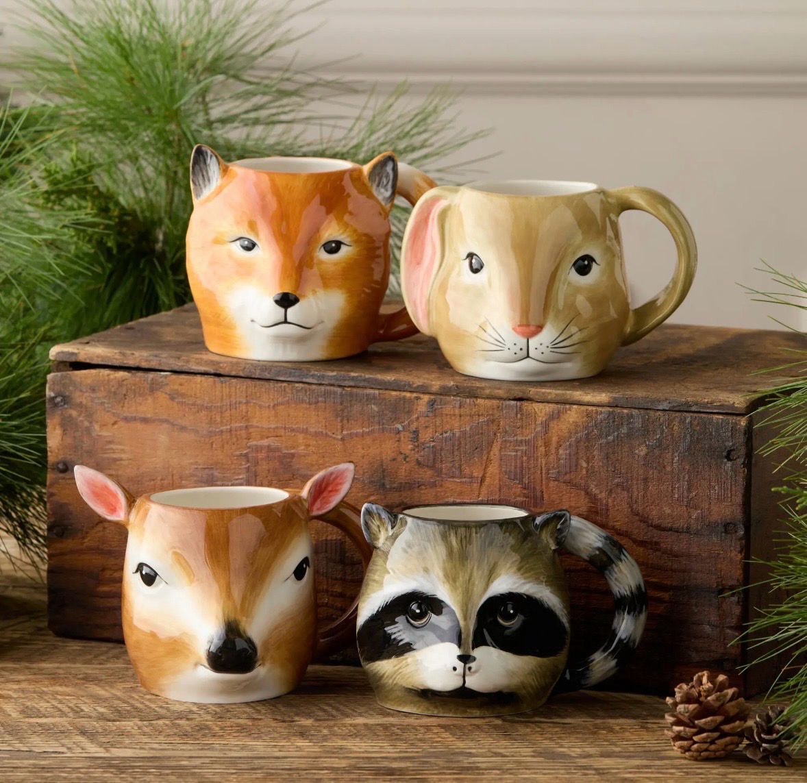 Mug woodland racoon