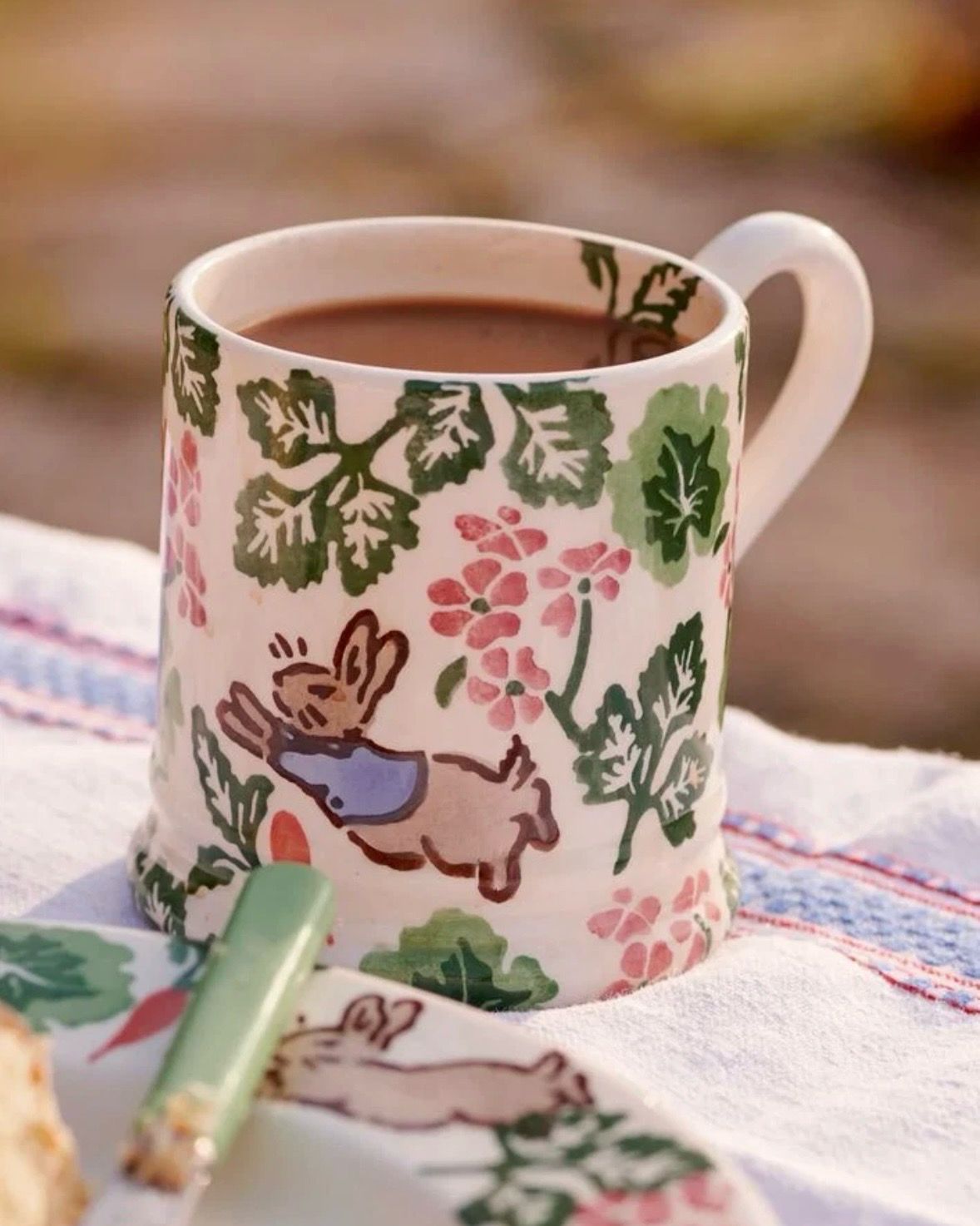Peter rabbit in the garden
