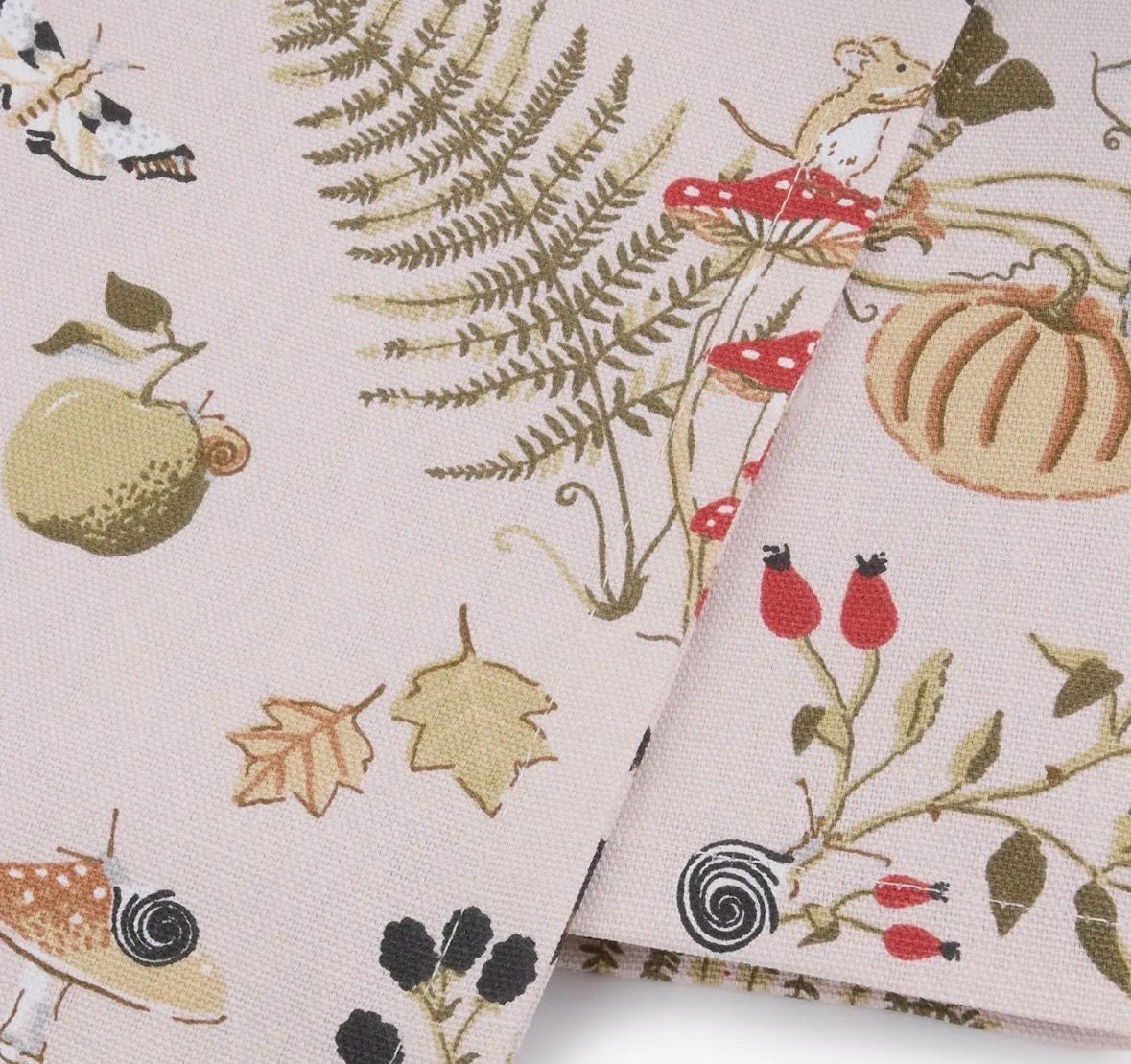 Nappe cueillette d’automne 100% coton