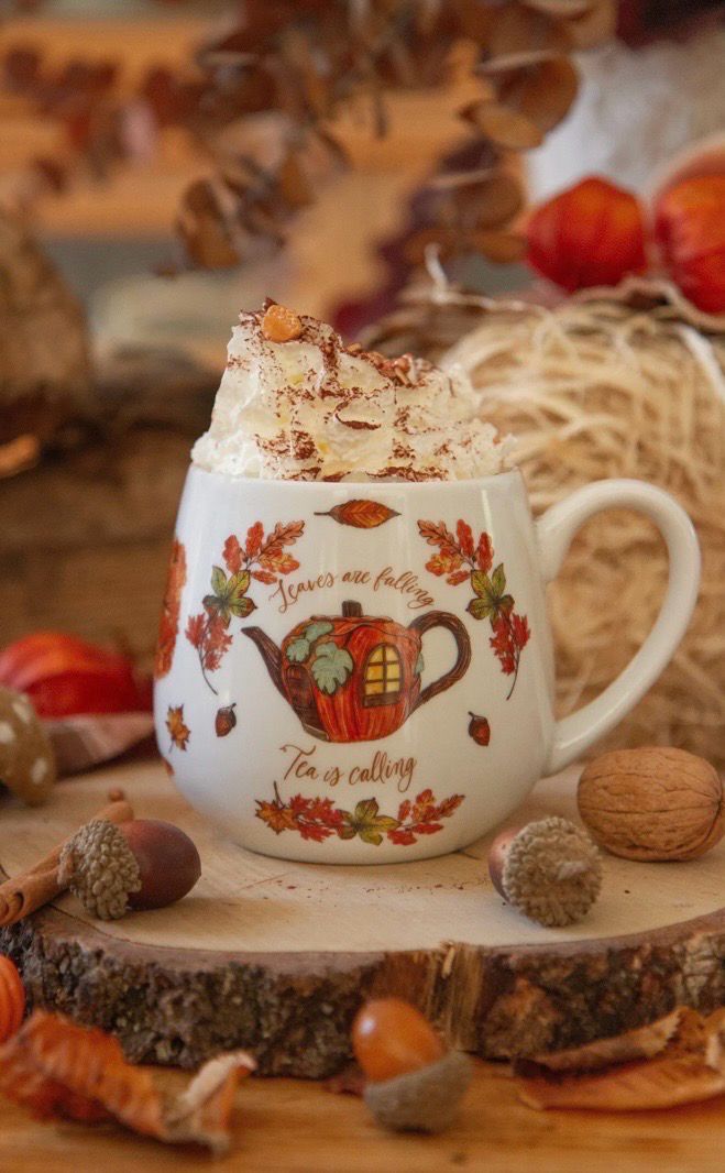 Mug théière d’automne 
