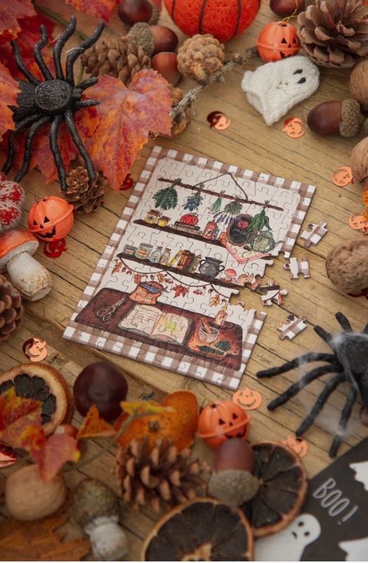 Étagère d’Halloween mini puzzle Étagère d’Halloween mini puzzle