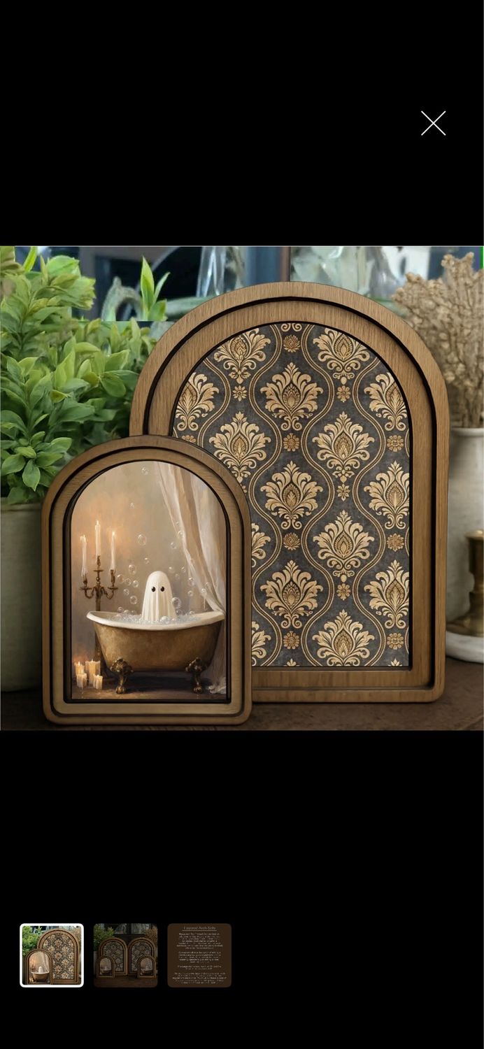 Duo toile sur cadre 30/20 et 18/20 cm