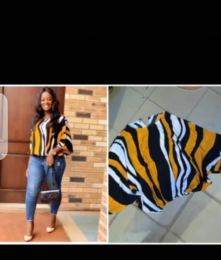 Multi-color Top Free Size