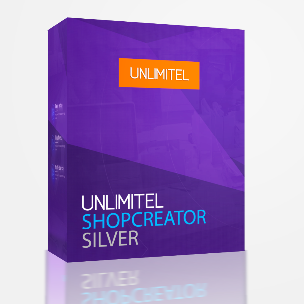 UNLIMITEL ShopCreator Silver UNLIMITEL ShopCreator Silver