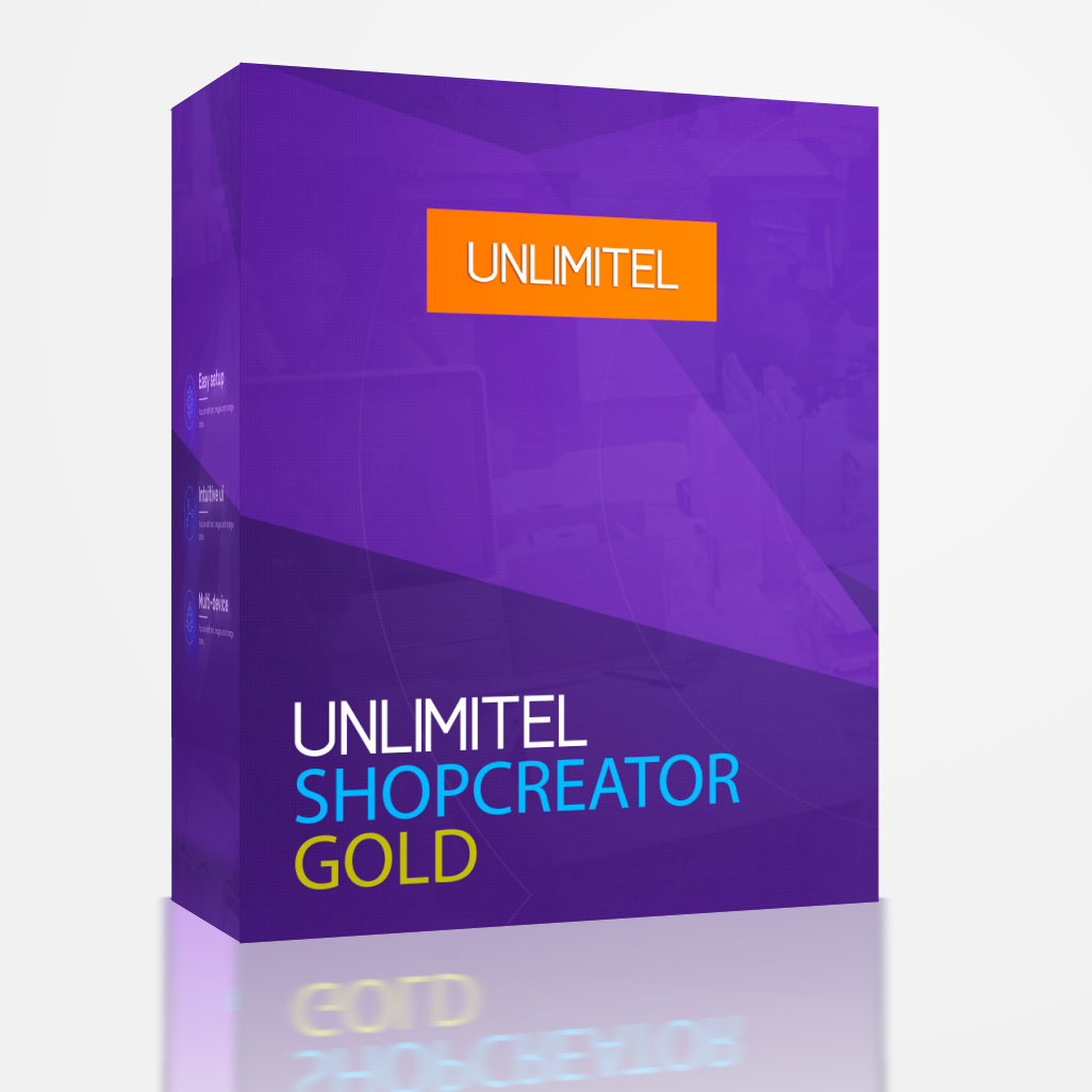 UNLIMITEL ShopCreator Gold UNLIMITEL ShopCreator Gold