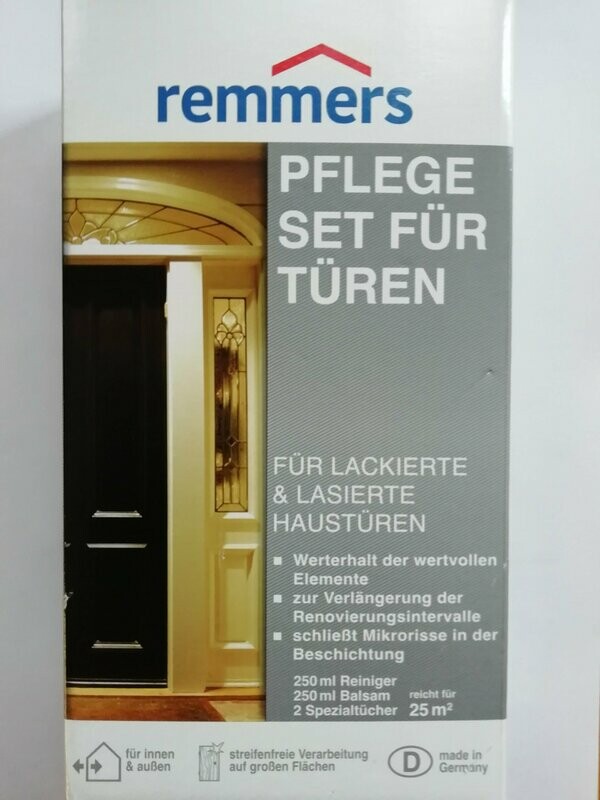 Pflege-Set für Haustüren