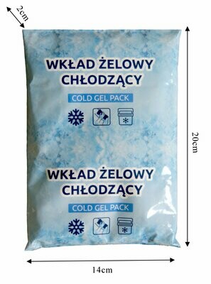 Wkład żelowy chłodzący do lodówek 400g