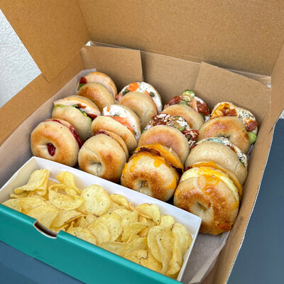 MINI BAGEL SANDWICHES BOX