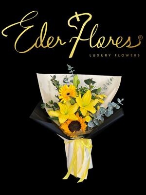 Bouquet Flores Amarillas Chico