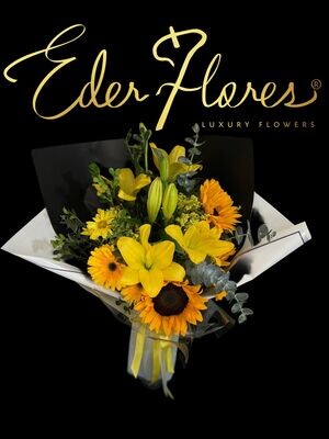 Bouquet Flores Amarillas Grande
