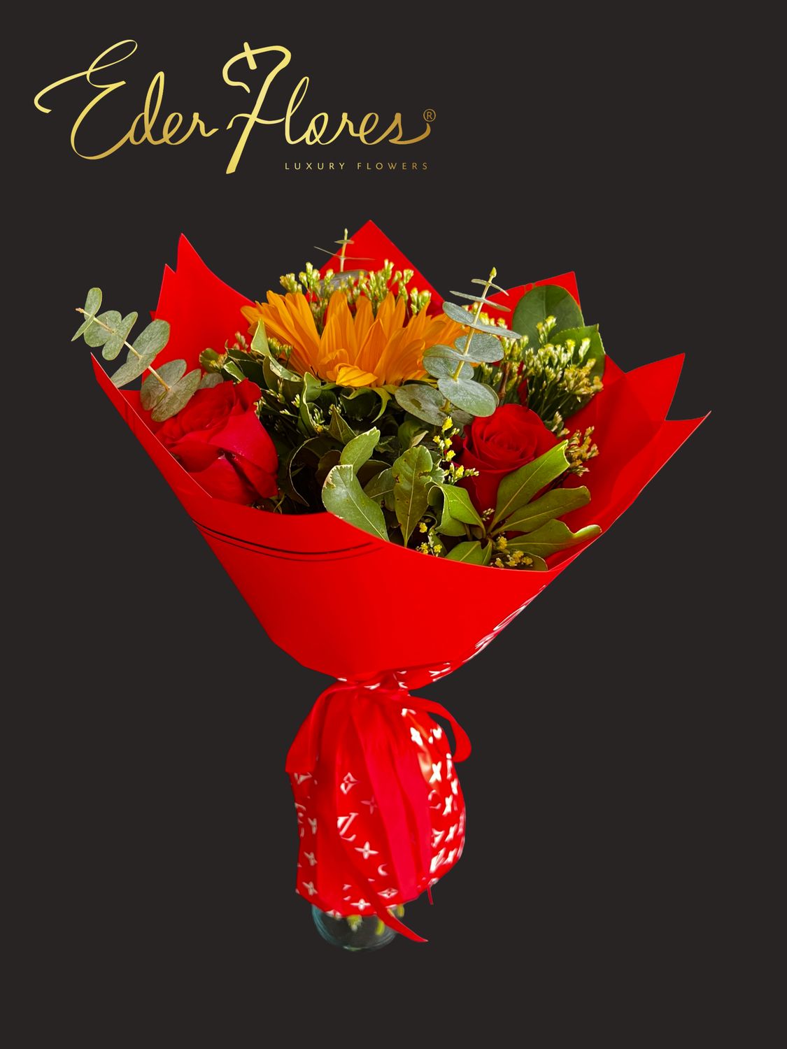 Bouquet Rosas y Girasoles Bouquet Rosas y Girasoles