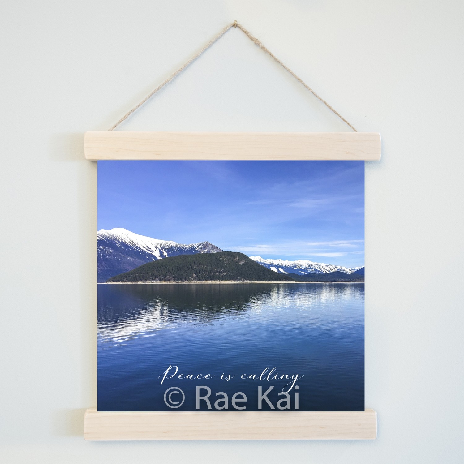 Peace is calling-Square Photo Print