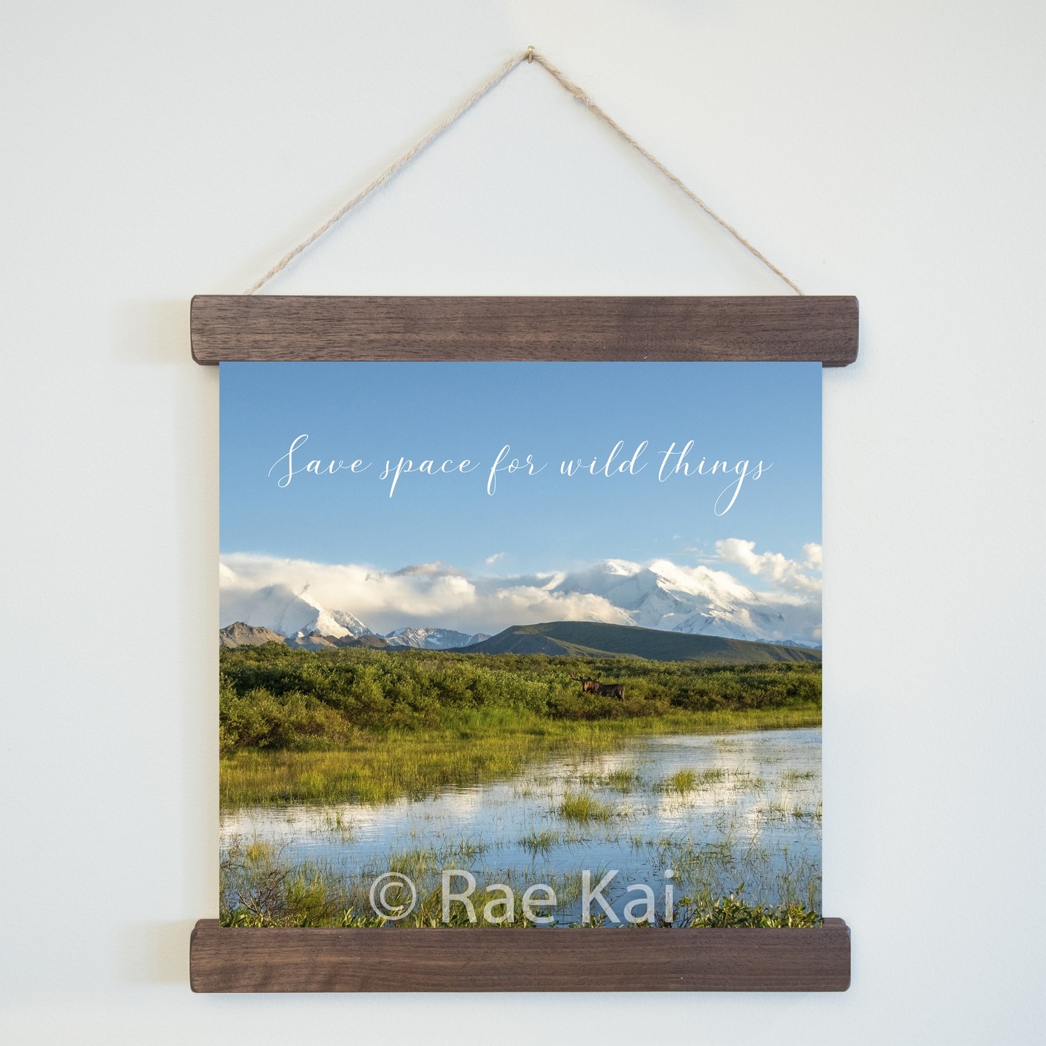 Save Space For Wild Things-Square Photo Print