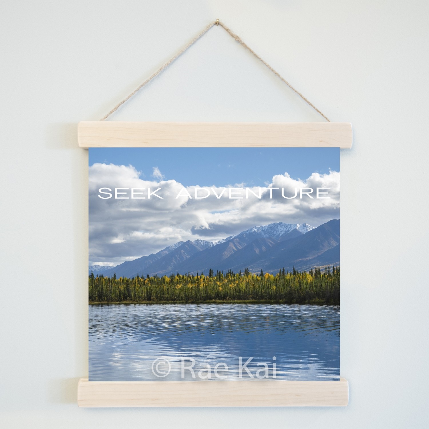 Seek Adventure-Square Photo Print