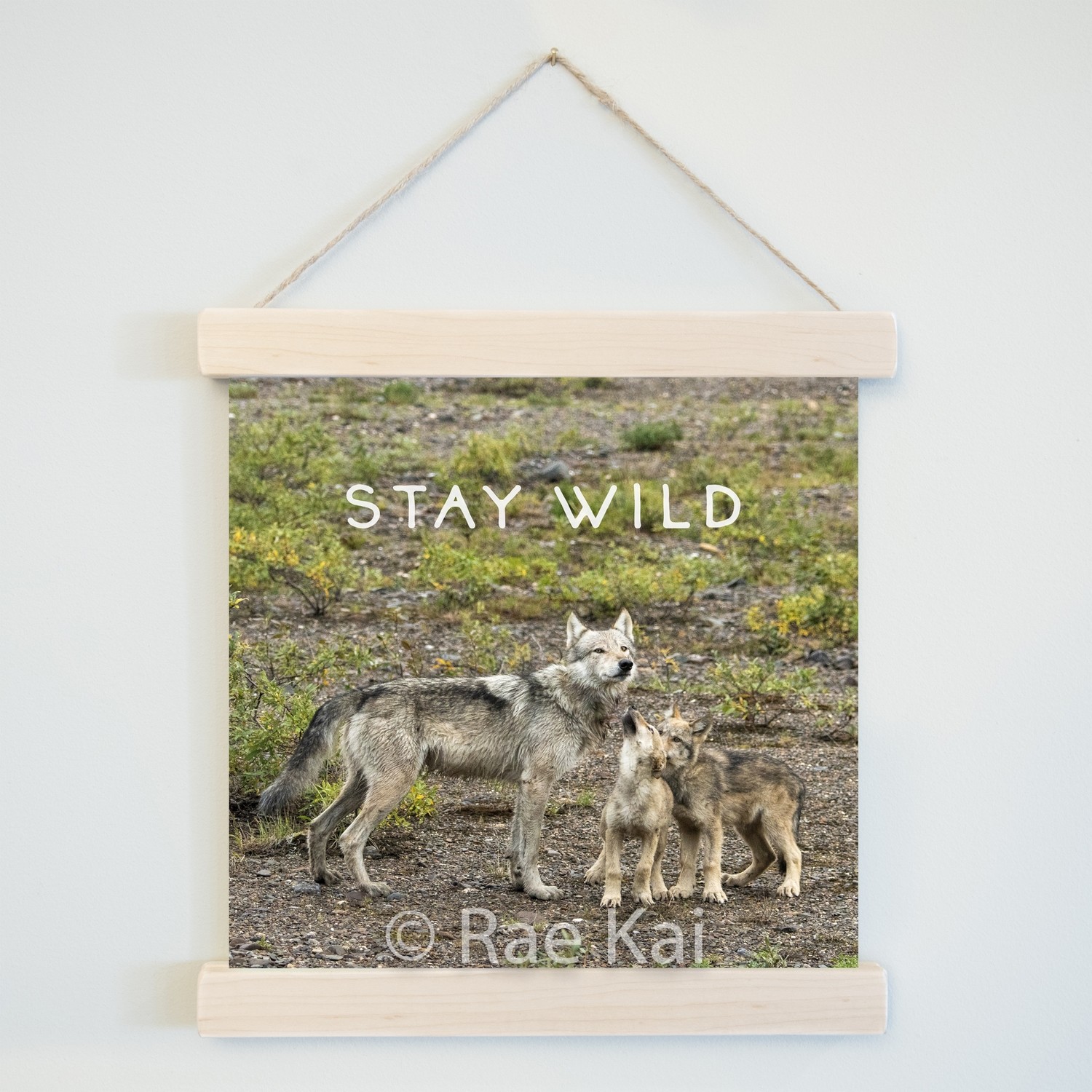Stay Wild-Square Photo Print