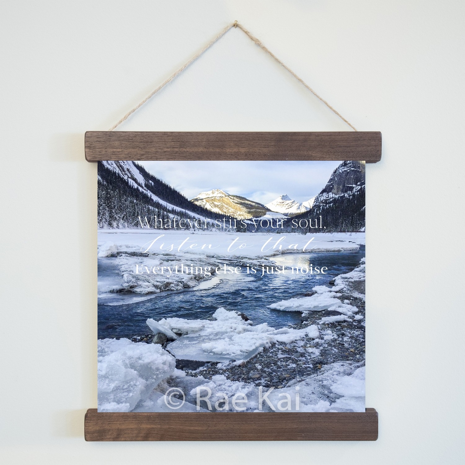Whatever Stirs Your Soul-Square Photo Print