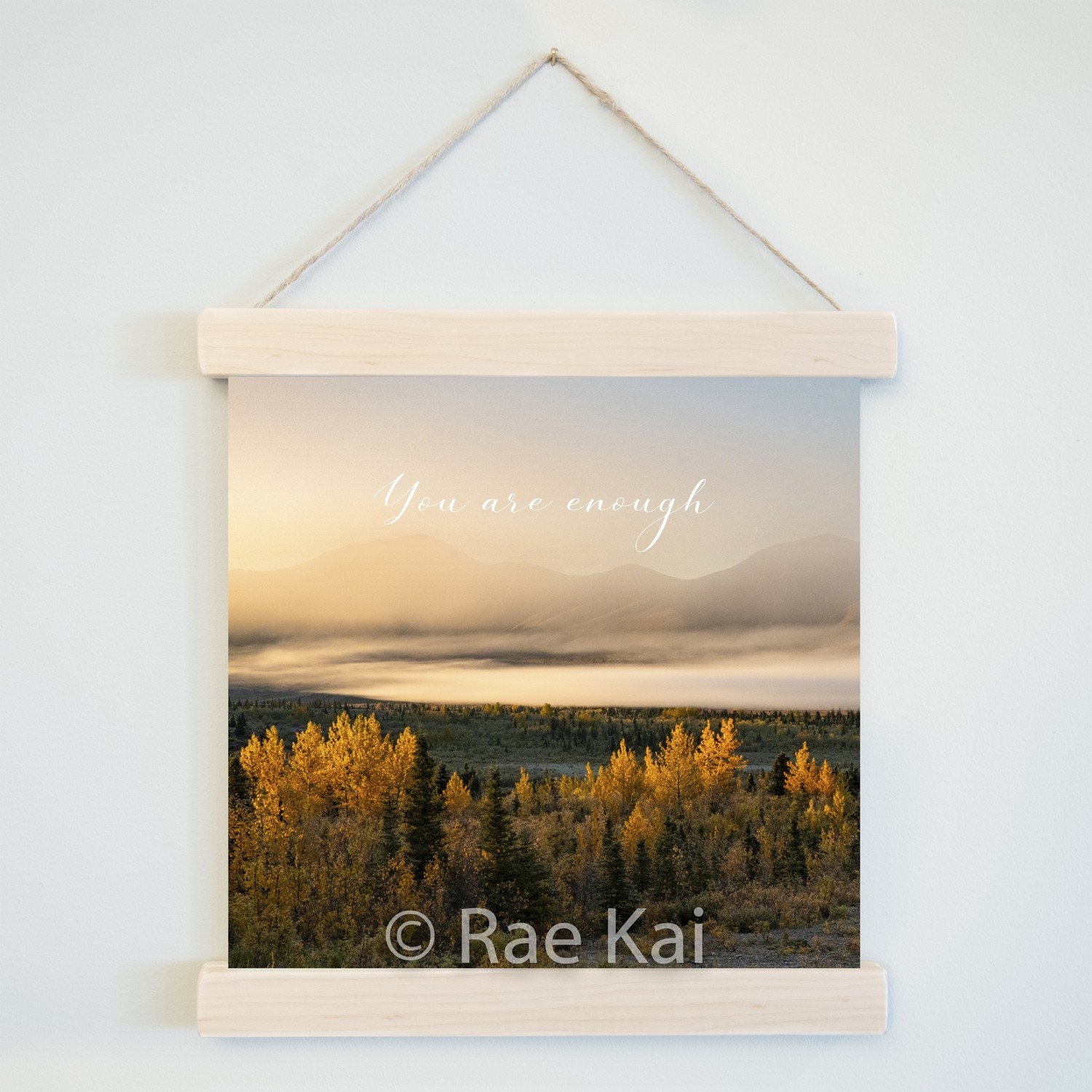 You Are Enough-Square Photo Print