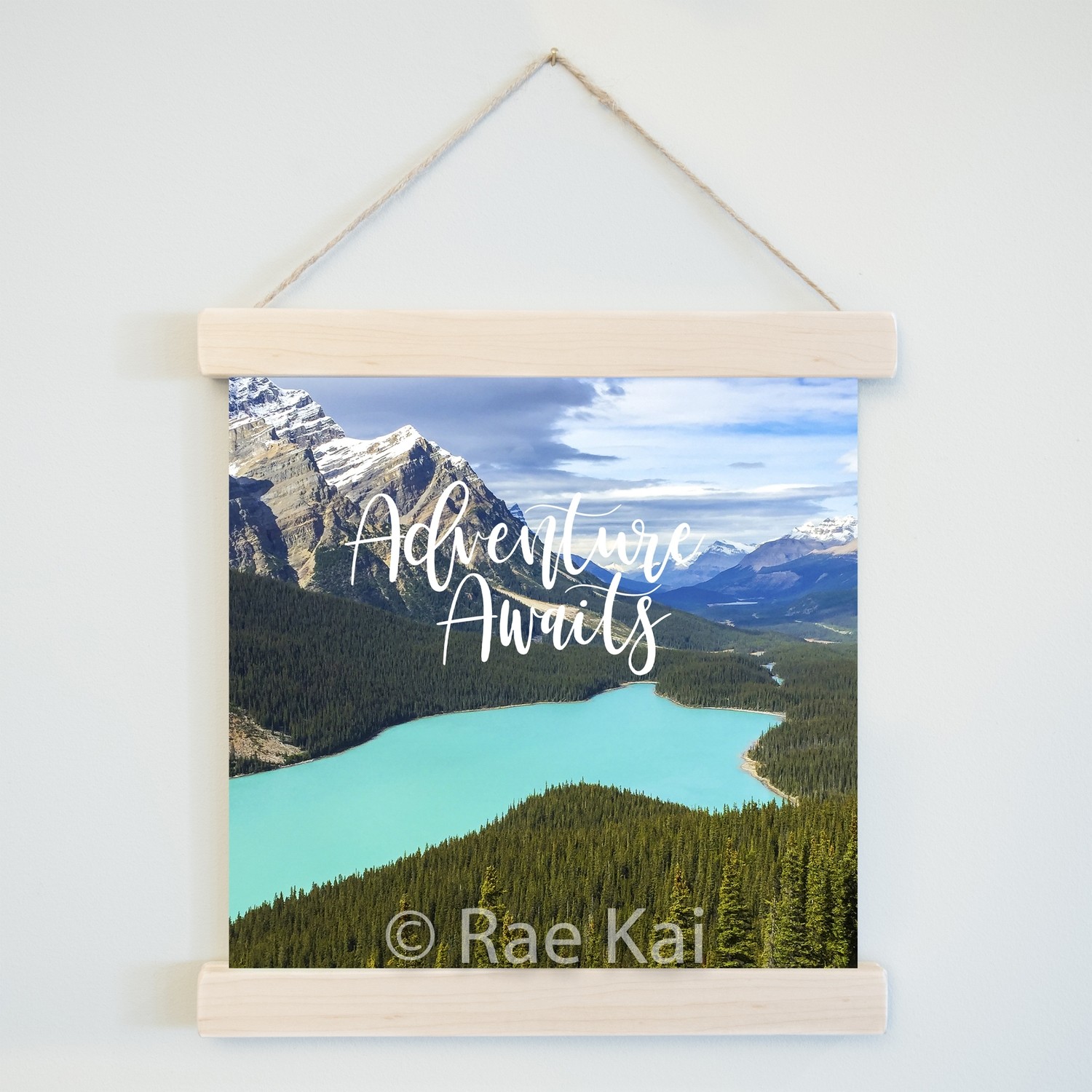 Adventure Awaits-Square Photo Print