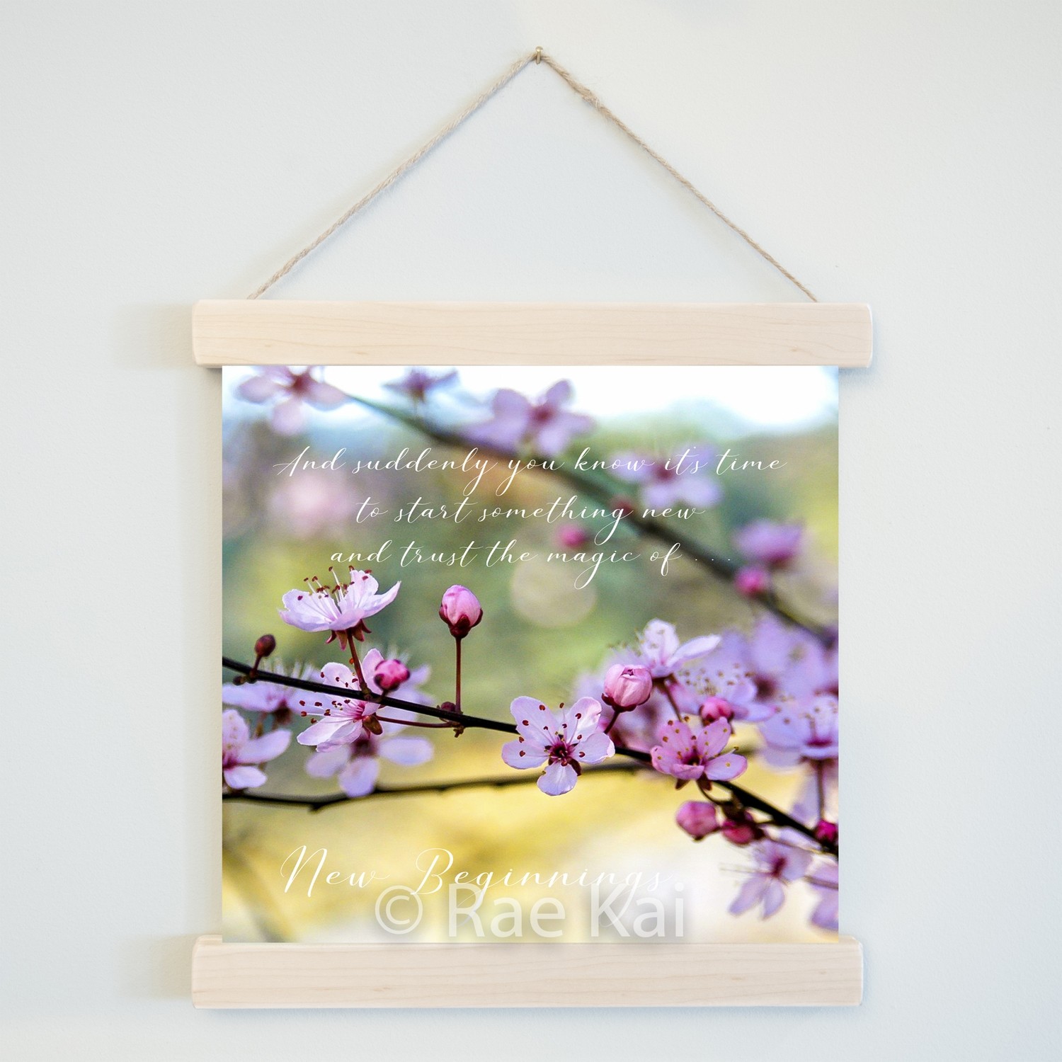 And Suddenly You Know-Square Photo Print