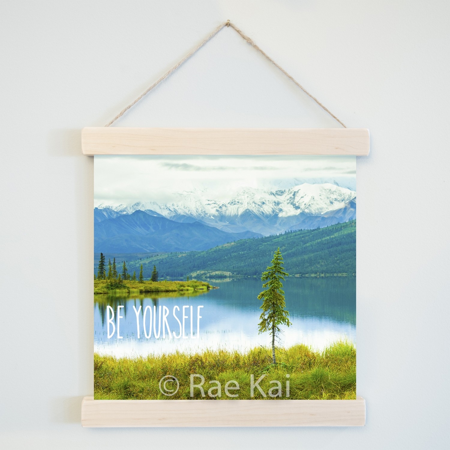 Be Yourself-Square Photo Print