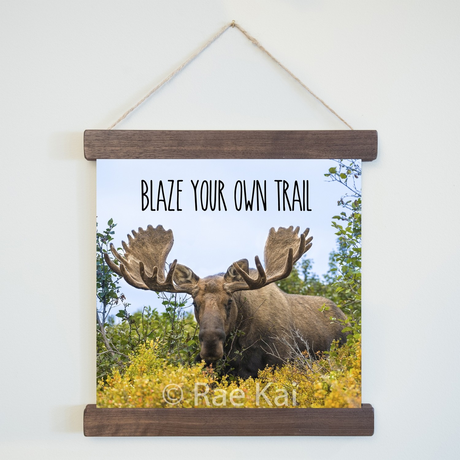 Blaze Your Own Trail-Square Photo Print