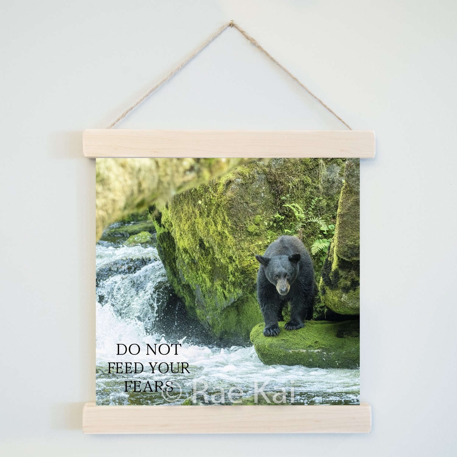 Do Not Feed Your Fears-Square Photo Print