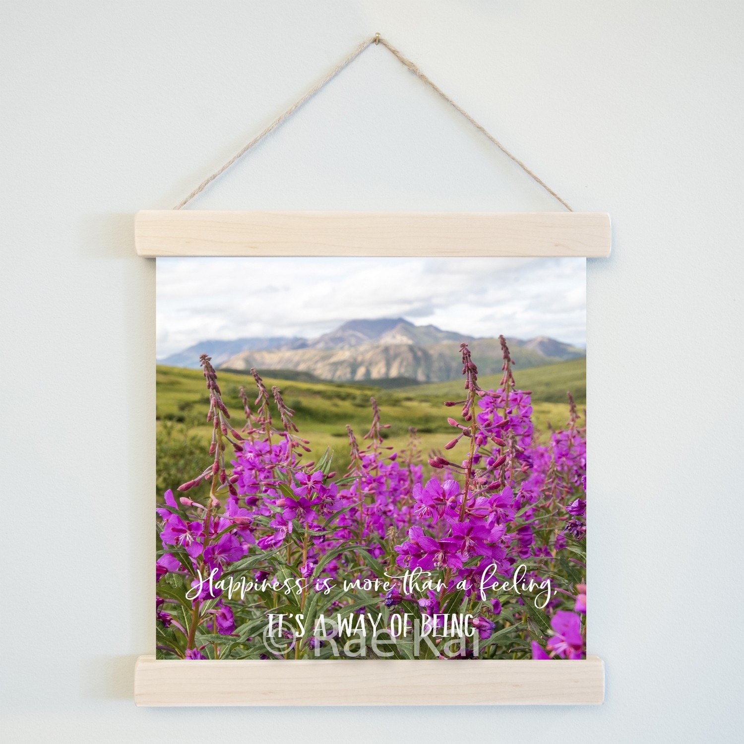 Happiness Is More Than A Feeling-Square Photo Print