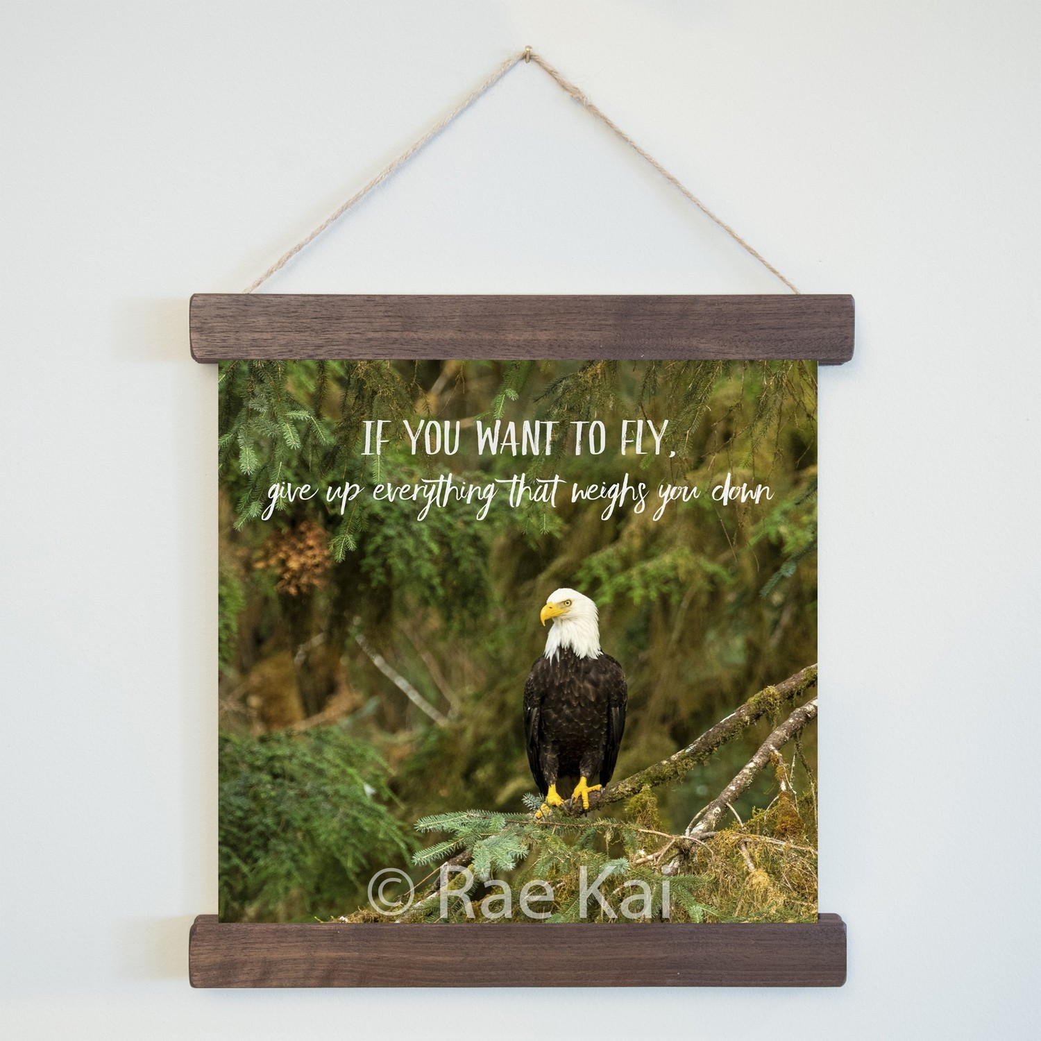 If You Want to Fly-Square Photo Print