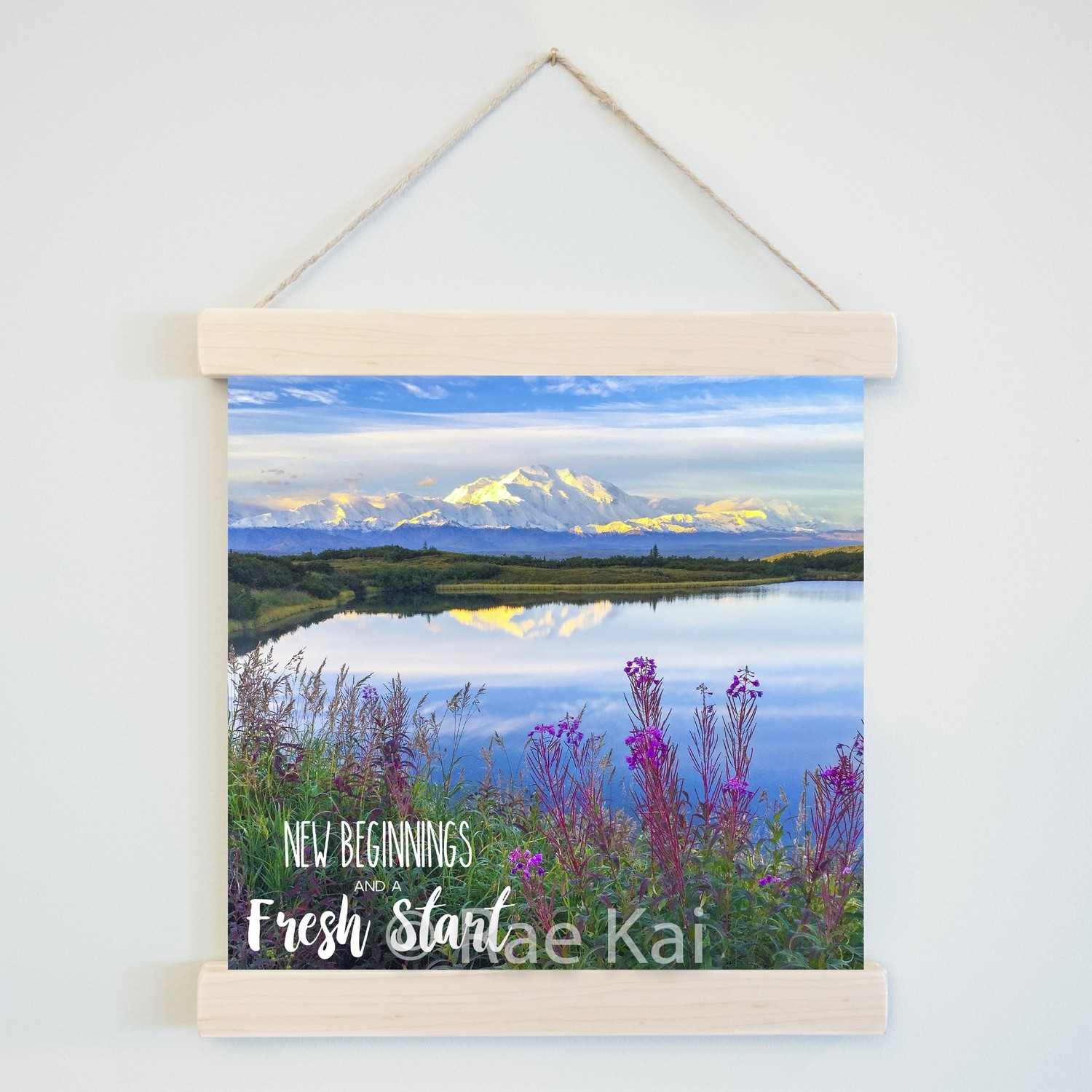 New Beginnings And A Fresh Start-Square Photo Print