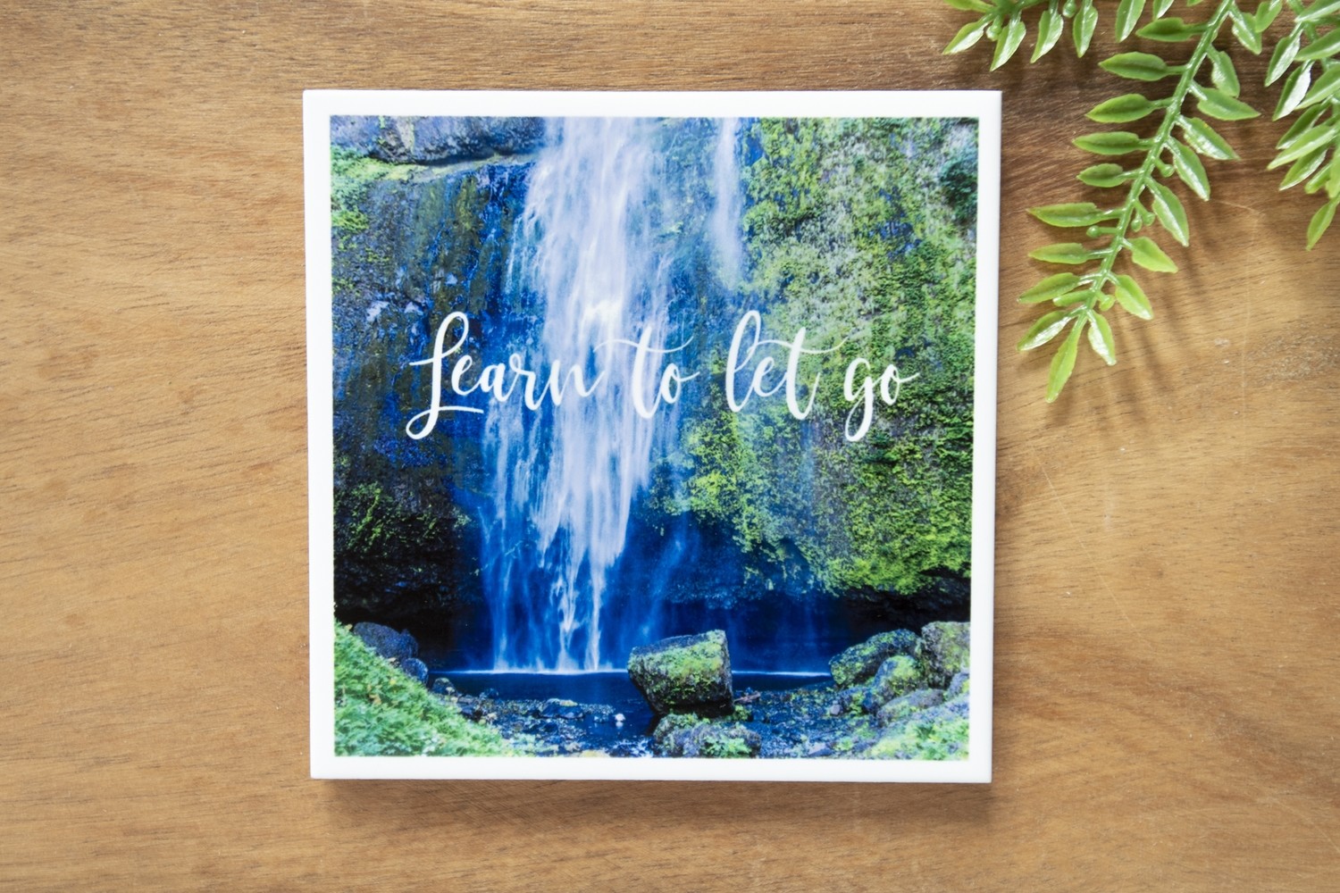 Learn To Let Go-Nature Photo Coaster
