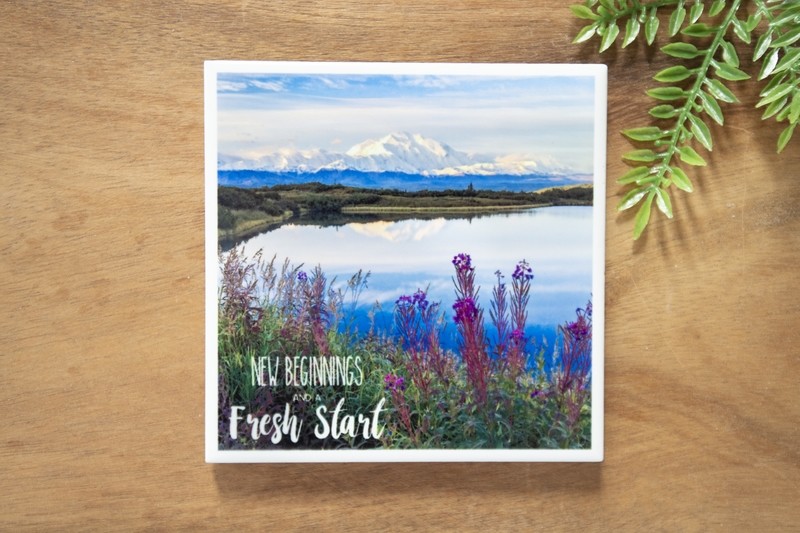 New Beginnings And A Fresh Start-Nature Photo Coaster