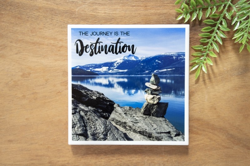 The Journey Is The Destination-Nature Photo Coaster