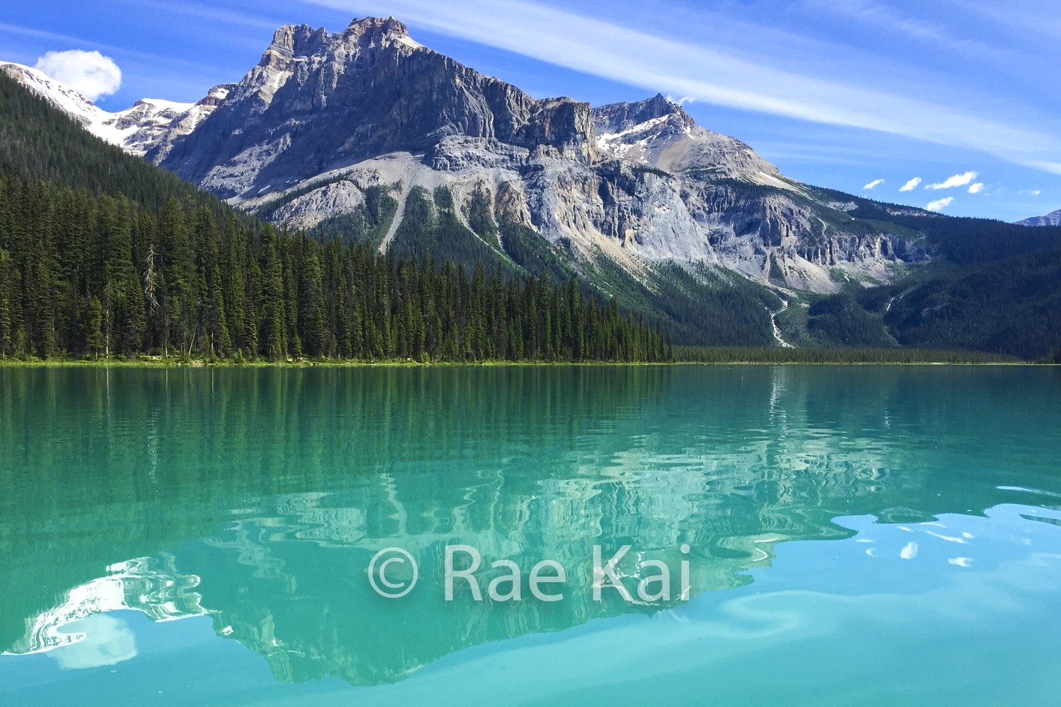 Summer Emerald Lake-Traditional Photo Print