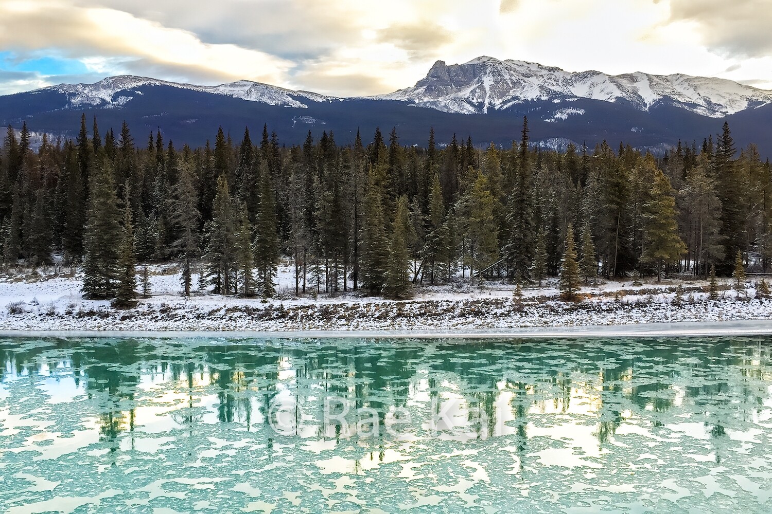 Green Ice River-Traditional Photo