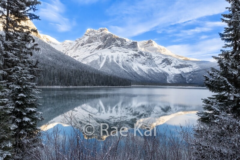 Winter Emerald Lake-Traditional Photo