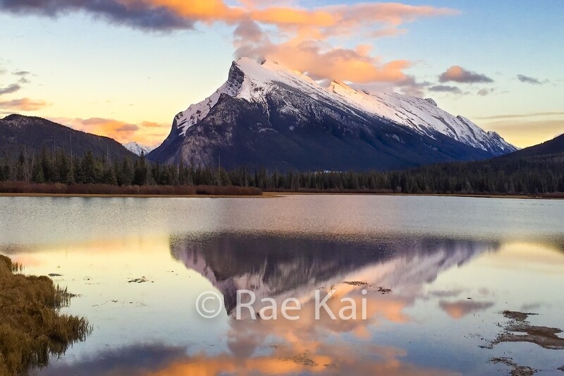 Rundle Sunset-Traditional Photo