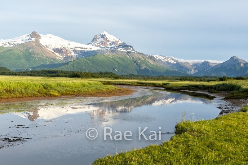 Curving Mountain River-Traditional Photo