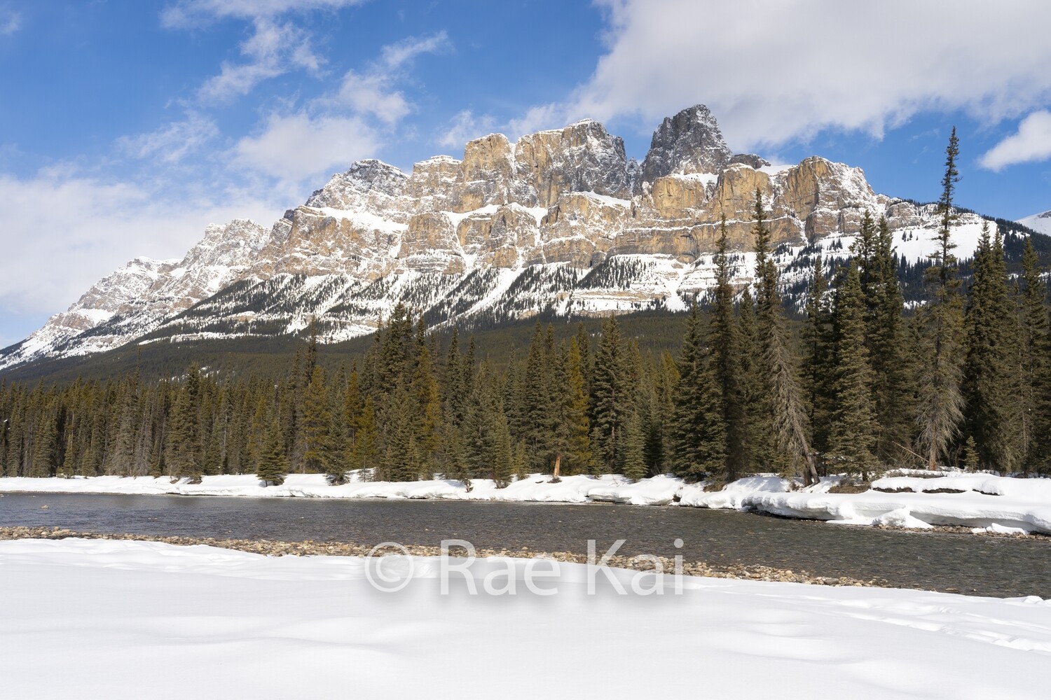 Winter Castle Mountain-Traditional Photo