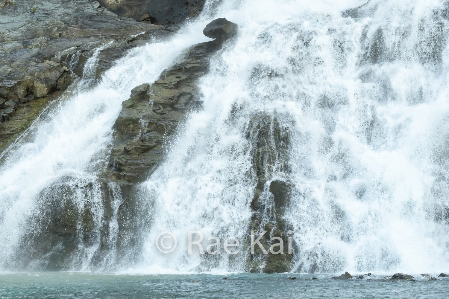 Nugget Falls Closeup-Traditional Photo