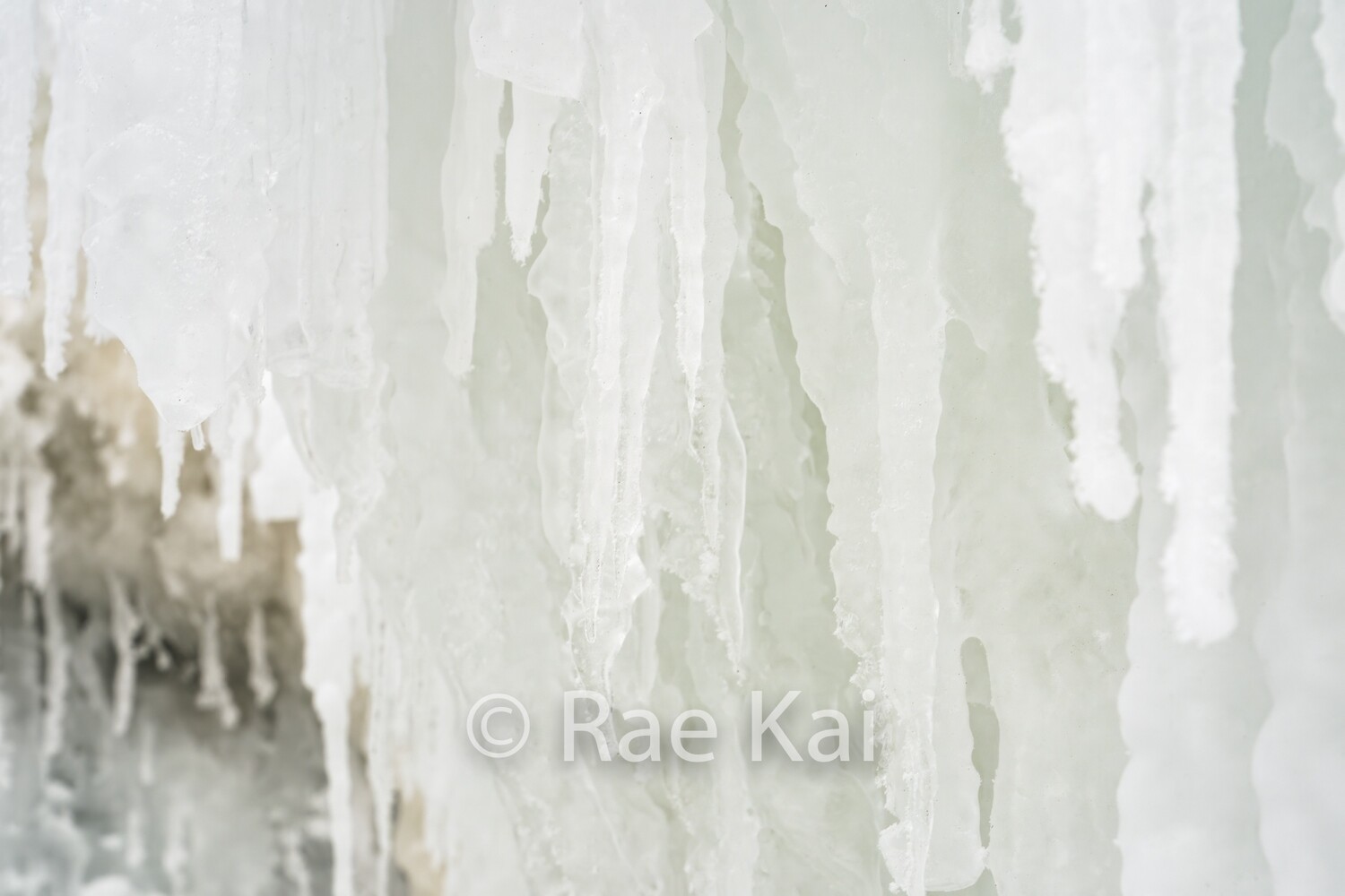 Stalactite Ice-Traditional Photo