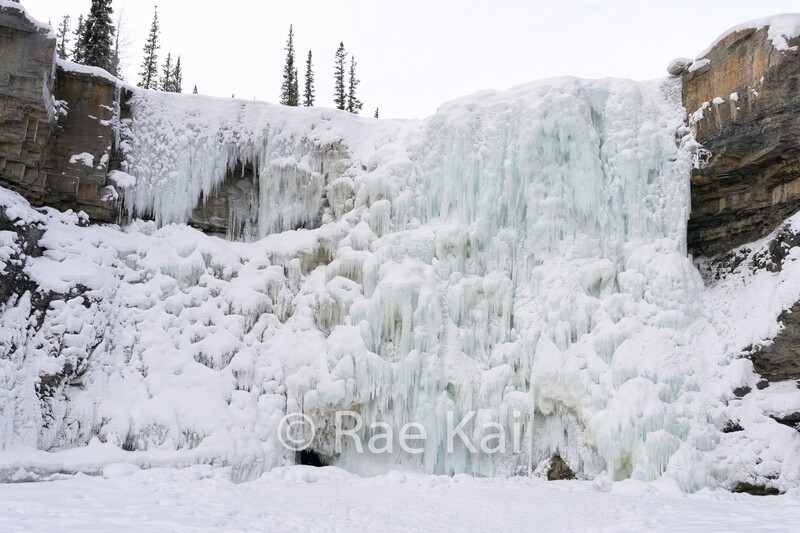 Frozen Crescent Falls-Traditional Photo