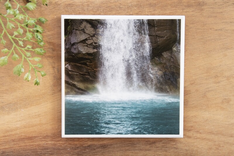 Waterfall Plunge-Nature Photo Coaster
